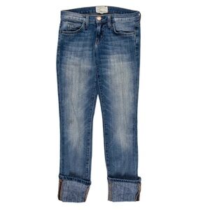 Current Elliott Low-Rise Cropped Leg Jeans